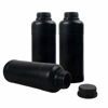 Picture of eTone 3X 500ml Darkroom Chemical Storage Bottles with Caps Film Photo Developing Processing Equipment (Black)