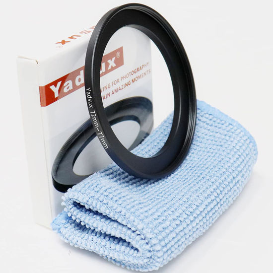 Picture of 72mm to 77mm Step Up Ring, for Camera Lenses and Filter,Metal Filters Step-Up Ring Adapter,The Connection 72MM Lens to 77MM Filter Lens Accessory