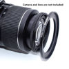 Picture of 55mm Lens to 72mm Camera Lens Adapter,55mm to 72mm Filter Step-up Ring Adapter Ring,Compatible All 72mm Filter Accessory