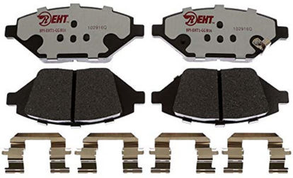 Picture of Premium Raybestos Element3 EHT™ Replacement Front Brake Pad Set for Select 2016 Chevrolet Spark Model Year (EHT1864H)