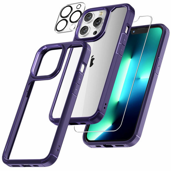 TAURI [3 in 1] Defender Designed for iPhone 13 Pro Case 6.1 Inch, with