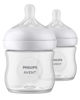 Picture of Philips AVENT Natural Baby Bottle with Natural Response Nipple, Clear, 4oz, 2pk, SCY900/02