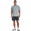 Picture of Under Armour mens Tech 2.0 Short-Sleeve T-Shirt , (465) Harbor Blue / / Black , Large Tall