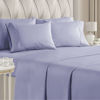 Picture of King Size Sheet Set - 6 Piece Set - Hotel Luxury Bed Sheets - Extra Soft - Deep Pockets - Easy Fit - Breathable & Cooling Sheets - Wrinkle Free - Comfy - Lavender Bed Sheets - Kings Sheets - 6 PC