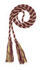 Picture of Graduation Honor Cord - Maroon/Old Gold - Every School Color Available - Made in USA - by Tassel Depot