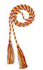 Picture of Graduation Honor Cord - RED/Gold/White - Every School Color Available - Made in USA - by Tassel Depot