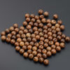 Picture of LPBeads 100PCS 8mm Natural Round Wood Beads for Jewelry Making with Crystal Stretch Cord