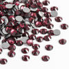 Picture of beadsland Flat Back Crystal Rhinestones Round Gems, Amethyst (1.3-1.4mm) SS3/1440pcs