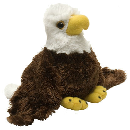 Picture of Wild Republic Bald Eagle Plush, Stuffed Animal, Plush Toy, Gifts for Kids, Hug’Ems 7"