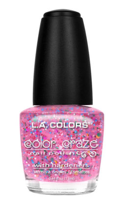 Picture of L.A. Colors Craze Nail Polish, Candy Sprinkles, 0.44 Fluid Ounce