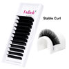 Picture of Lash Extension L Curl 0.03 Easy Fan Volume Lashes Blooming Mega Volume Lash Extensions Self Fanning Eyelash Extensions (0.03-L, 8-14mm Mixed Tray)