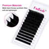 Picture of Lash Extension L Curl 0.03 Easy Fan Volume Lashes Blooming Mega Volume Lash Extensions Self Fanning Eyelash Extensions (0.03-L, 8-14mm Mixed Tray)