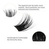 Picture of 14 Pairs Lash Clusters 140 PCS DIY Eyelash Extension C Curl Cluster Lashes Individual Lashes Cluster Lashes Wisps Reusable Eyelash Segments Professional Makeup for Self-application (Devil 05-C)