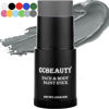 Picture of CCBeauty Dark Grey Face Body Paint Stick, Grease Gray FacePaint, Cream Grayscale Foundation Makeup, Waterproof Non-Toxic Hypoallergenic for Halloween SFX Special Effects Cosplay Costume Parties