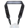 Picture of USA Gear TrueSHOT Neck Strap Neoprene Camera Straps - Padded Camera Strap, Pockets, and Quick Release Buckles - Compatible with Canon, Nikon, Sony and More DSLR and Mirrorless Cameras (Black)