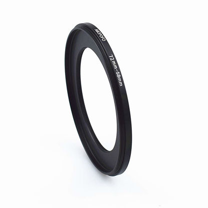 Picture of 72mm to 58mm Camera Filter Ring /72mm to 58mm Step-Down Ring Filter Adapter for 58mm UV,ND,CPL,Metal Step-Down Ring