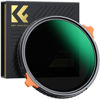 Picture of K&F Concept 77mm ND4-64 (2-6 Stops) ND Lens Filter Variable & CPL Polarizers Filter 2-in-1, 28 Multi-Coated Polarizing and Neutral Density Camera Lens Filter (Nano-X Series)