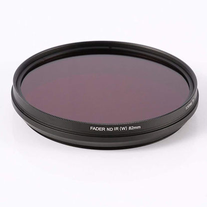 Picture of Foto4easy 82mm Infared Filter,Adjustable 530nm to 750nm Infrared X-Ray IR Filter for DSLR Camera Lens