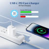 Picture of iPhone Charger Fast Charging [Apple MFi Certified], 2Pack 20W PD USB C Wall Charger Block with 6FT Type-C to Lightning Cables Compatible with iPhone 14/13/ 12/11/ XS/XR/X/ 8 / iPad