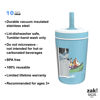 Picture of Zak Designs Bluey Kelso Toddler Cups For Travel or At Home, 12oz Vacuum Insulated Stainless Steel Sippy Cup With Leak-Proof Design is Perfect For Kids (Bluey, Bingo, Grandad Mort)