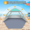 Picture of Gorich Beach Tent, Beach Shade Tent for 3/4-5/6-7/8-10 Person with UPF 50+ UV Protection, Portable Beach Tent Sun Shelter Canopy, Lightweight & Easy Setup Cabana Beach Tent