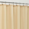 Picture of ALYVIA SPRING Long Fabric Shower Curtain Liner Waterproof - 72" W x 78" L, Soft & Lightweight Long Shower Curtain with 3 Magnets, Machine Washable - 72x78, Khaki