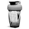 Picture of Helimix 2.0 Vortex Blender Shaker Bottle 28oz | No Blending Ball or Whisk | USA Made | Portable Pre Workout Whey Protein Drink Shaker Cup | Mixes Cocktails Smoothies Shakes | Dishwasher Safe (20 oz, Gray)