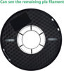 Picture of Kingroon PLA 3D Printer Filament, Dimensional Accuracy +/- 0.03 mm, 1kg Spool(2.2lbs), 1.75 mm, 2KG Grey