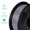 Picture of Kingroon PLA 3D Printer Filament, Dimensional Accuracy +/- 0.03 mm, 1kg Spool(2.2lbs), 1.75 mm, 2KG Grey