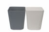 Picture of Feiupe 1.6 Gallon Small Trash Can Wastebasket for Kitchen Office Bathroom,Pack of 2(1.6 Gallon(2 Pack), White+Gray)