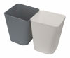 Picture of Feiupe 1.6 Gallon Small Trash Can Wastebasket for Kitchen Office Bathroom,Pack of 2(1.6 Gallon(2 Pack), White+Gray)