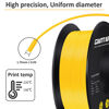 Picture of GIANTARM 3D Printer Filament, Yellow Pla Filament, 1Kg(2.2lbs) Spool, 1.75mm Dimension Accuracy +/- 0.03mm, 3D Printing Filament