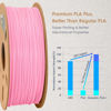 Picture of DURAMIC 3D PLA Plus (PLA+) Filament 1.75mm Pink, 1kg Per Spool, 3D Printer Filament Tough PLA Pro Cardboard Spool 3D Printing Filament PLA + Dimensional Accuracy 99% +/- 0.03 mm