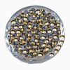 Picture of LPBeads 2000 Pieces SS20 Metallic Gold Hotfix Rhinestones Flatback Round Crystal Glass Rhinestones Gems for Crafts Nail Face Art Clothes Shoes Bags DIY