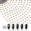 Picture of LPBeads 2000 Pieces SS20 Metallic Gold Hotfix Rhinestones Flatback Round Crystal Glass Rhinestones Gems for Crafts Nail Face Art Clothes Shoes Bags DIY