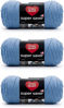 Picture of Red Heart Super Saver Light Periwinkle Yarn - 3 Pack of 198g/7oz - Acrylic - 4 Medium (Worsted) - 364 Yards - Knitting/Crochet