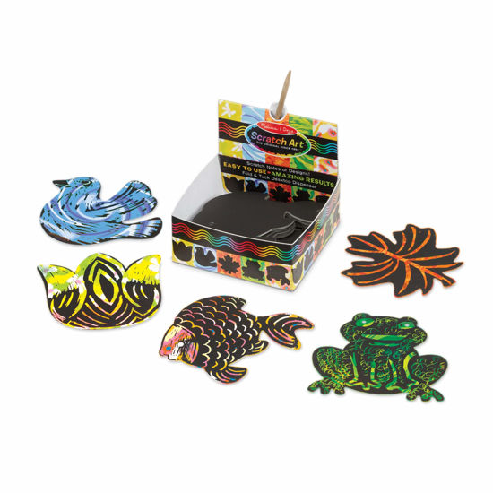 Melissa and doug store scratch art mini notes