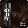 Picture of BOLDIFY Hair Fibers for Thinning Hair (HAZEL BROWN) Undetectable - 56gr Bottle - Completely Conceals Hair Loss in 15 Sec - Hair Thickener for Fine Hair for Women & Men