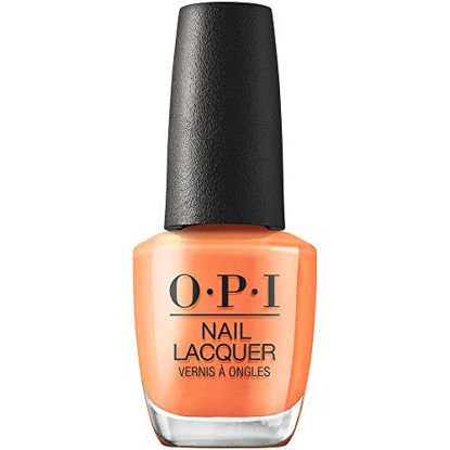 Picture of OPI Nail Lacquer, Silicon Valley Girl, Orange OPI Nail Polish, me myself and OPI Spring ‘23 Collection, 0.5 fl oz.