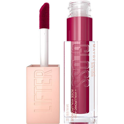 Picture of MAYBELLINE New York Lifter Gloss Hydrating Lip Gloss with Hyaluronic Acid, Taffy, Sheer Berry, 1 Count