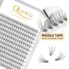 Picture of Lash Clusters 240Pcs Individual Lashes 10D 0.10C Curl 13mm Knot-Free Lash Extensions Clusters Lashes Soft&Natural False Eyelashes Individual DIY Eyelash Extension at Home(10D 0.10C 13)