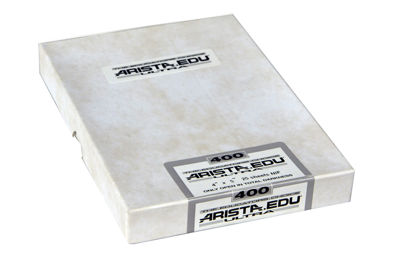 Picture of Arista EDU Ultra 400 ISO Black & White Film, 4x5, 25 Sheets