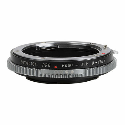 Picture of Fotodiox Pro Lens Mount Adapter Compatible with Pentax K AF (KAF) Lenses to Nikon F-Mount Cameras