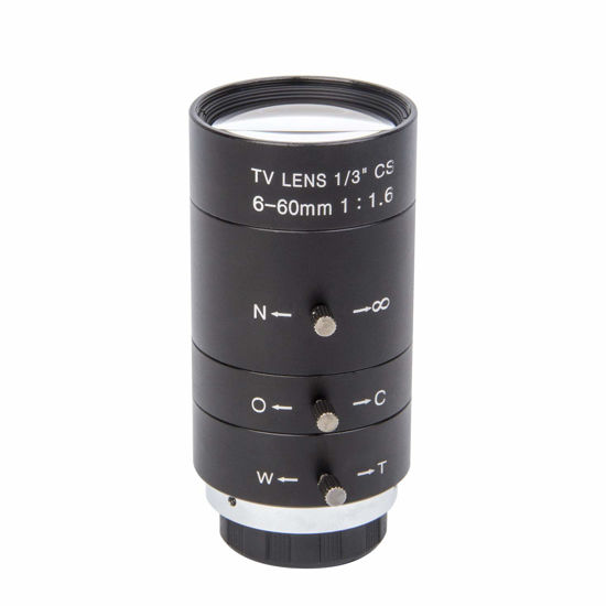 Picture of Xenocam 6-60mm 1/3" CS Lens CCTV Lens IR F1.6 Manual Zoom Manual Iris for CCTV CCD Camera