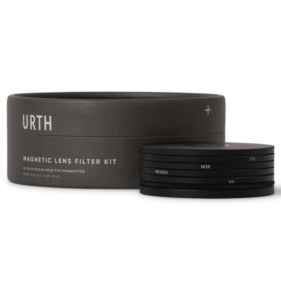 Picture of Urth 77mm Magnetic UV, Circular Polarizing (CPL), ND8, ND1000 Lens Filter Kit (Plus+)