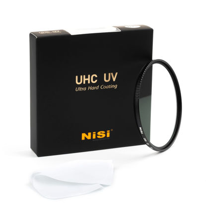 Picture of NiSi 49mm UHC UV Protection Filter | 18 Multi-Layer Coatings UHD, Ultra Hard Coating, Nano Coating, Hydrophobic, Scratch Resistant | Ultra-Slim UV Filter for 49mm Camera Lens