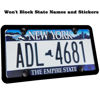 Picture of Matte Black License Plate Frames - 2 Pack Black Car Plate Frames, Universal Aluminum 4 Holes License Plate Frame for Front and Rear Car Tags.