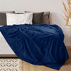 Picture of Utopia Bedding Fleece Blanket Twin Size Navy 300GSM Luxury Bed Blanket Anti-Static Fuzzy Soft Blanket Microfiber (90x66 Inches)