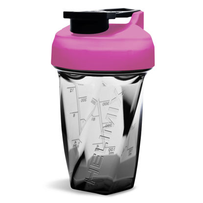 Picture of HELIMIX 1.5 Vortex Blender Shaker Bottle 20oz | No Blending Ball or Whisk | USA Made | Portable Pre Workout Whey Protein Drink Shaker Cup | Mixes Cocktails Smoothies Shakes | Dishwasher Safe