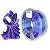 Picture of Stronghero3D PLA 3D Printer Filament 1.75mm,Chameleon Mirror Chrome,Purple-Blue Dual Colors Filament,Multicolors Filament, Accuracy +/-0.05mm Net Weight 1kg(2.2lbs) forr Ender3 Cr10